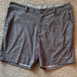 Panama Jack Men's Gray Flat Front Shorts